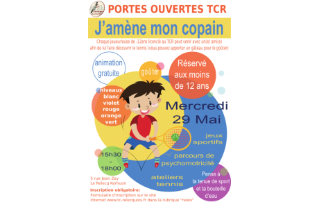 PORTES OUVERTES TCR 