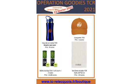 GOODIES TCR 2021